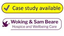 Woking & Sam Beare Hospices Logo